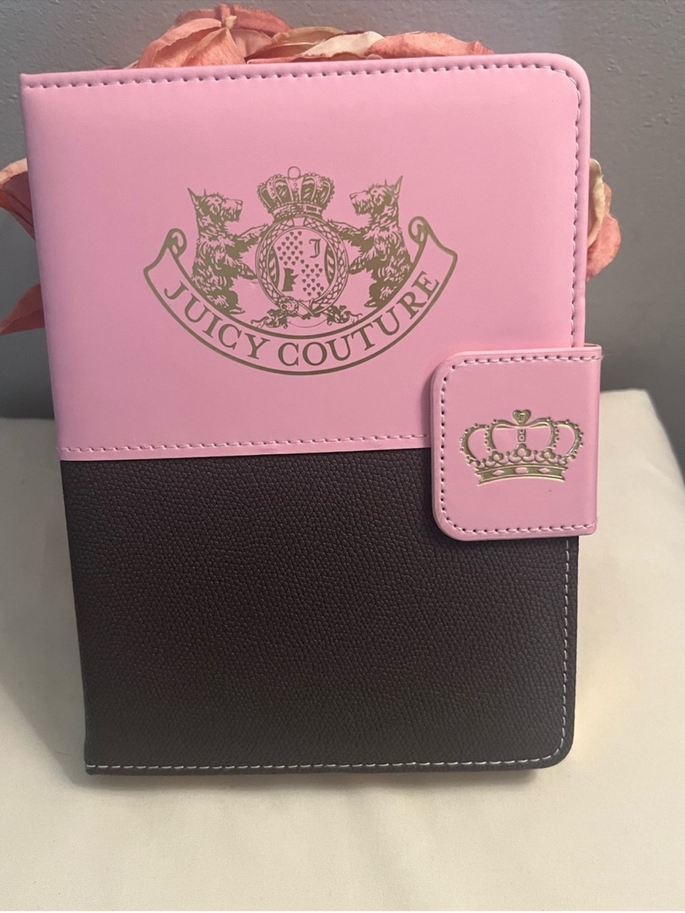 Juicy Couture Pink Velour Jacket - Signature Crystal Logo, Socks and Journal - Picture 5 of 5